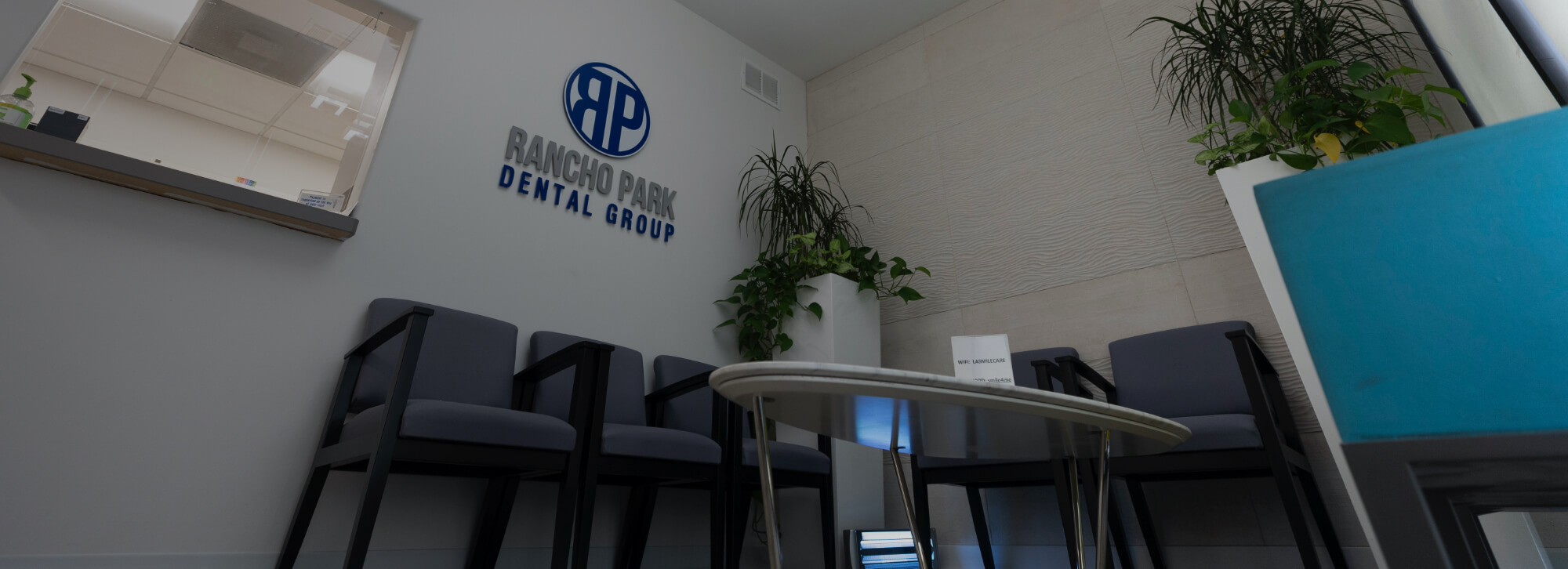 Waiting room at Rancho Park Dental Group