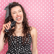 woman avoiding ways to prevent dental emergencies in Rancho Park